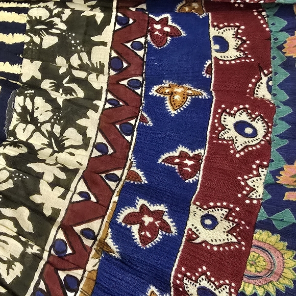 Vintage Floral Patchwork Mini Skirt - Picture 8 of 9